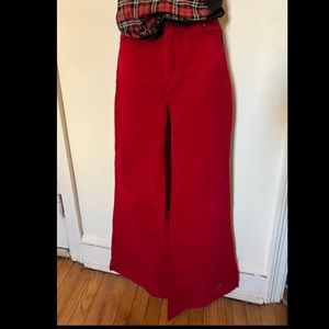 Rolla’s red cord bell bottoms